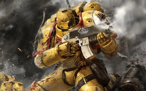 Warhammer 40, 000, space marines, Imperial Fists