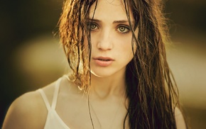portrait, girl, face, model