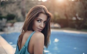 face, portrait, girl, model