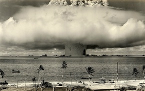 sea, bomb, bombs, atomic bomb, hydrogen bomb
