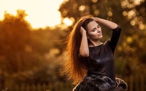 face, portrait, model, girl