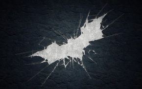 texture, Batman logo, metal
