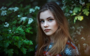 portrait, model, girl, face