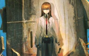 Makise Kurisu, SteinsGate, anime girls, anime