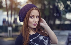 girl, face, portrait, model