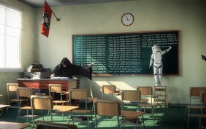 classroom, Star Wars