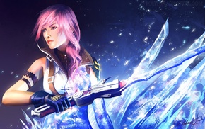 Claire Farron, sword, video games, Final Fantasy XIII