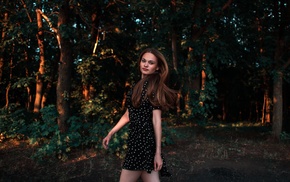 dress, portrait, girl