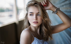 face, portrait, model, girl