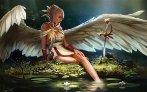 fantasy art, artwork, angel