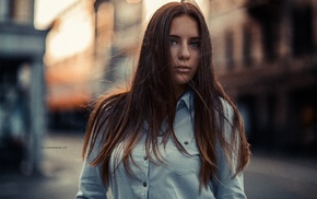 girl, portrait, face