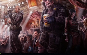 Shadowrun, futuristic, cyberpunk