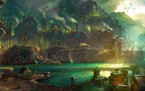 BIlgewater, League of Legends, fantasy art