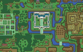 The Legend of Zelda, map, video games, The Legend of Zelda A Link to the Past