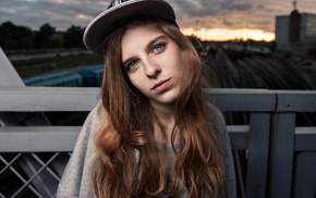 girl, model, portrait, face