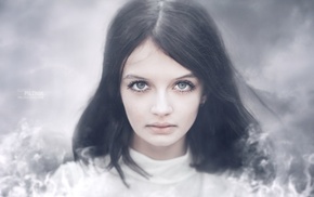 model, portrait, face, girl