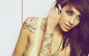 tattoo, model, girl