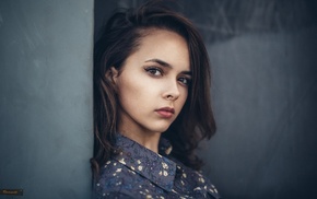 portrait, face, girl