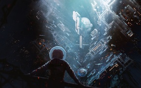 science fiction, artwork