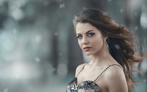 face, portrait, girl