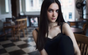 girl, portrait, face