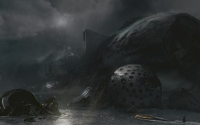 futuristic, artwork