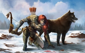 artwork, The Elder Scrolls V Skyrim, fantasy art