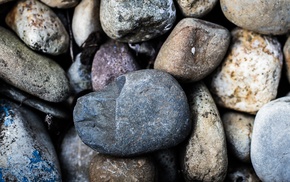 macro, stones