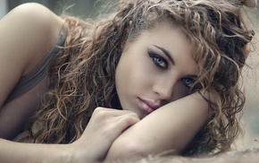 face, portrait, girl