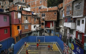 street, favela, city