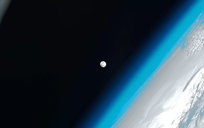 moon, space