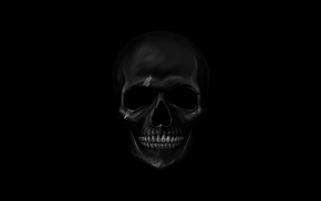 skull, death, artwork