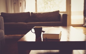 books, coffee