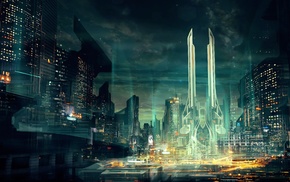 artwork, futuristic