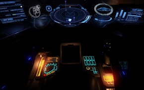 space, cockpit, video games, Elite Dangerous, exploration, first person