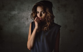 face, portrait, girl