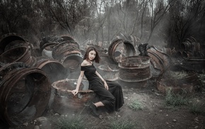 girl, Asian, model