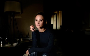 girl, portrait, model