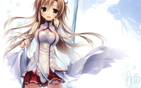 Sword Art Online, anime girls, Yuuki Asuna