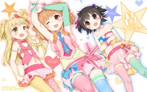 THE iDOLMSTER Cinderella Girls, Moroboshi Kirari, Jougasaki Rika, Akagi Miria, anime girls
