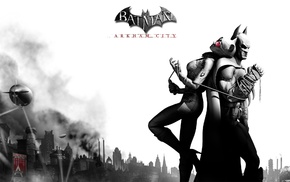 Batman Arkham City, video games, Catwoman, Batman