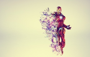 Iron Man, simple background