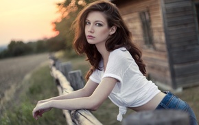 portrait, girl
