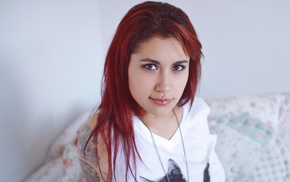 brown eyes, redhead, Ellys Suicide