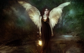 angel, artwork, fantasy art
