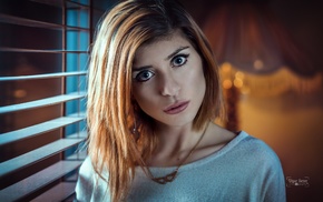 portrait, face, girl