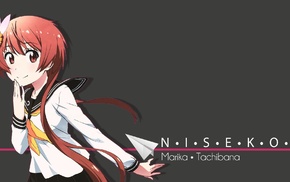 Nisekoi, anime, school uniform, Tachibana Marika, anime girls