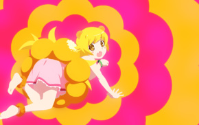 Oshino Shinobu, Monogatari Series, anime vectors, anime girls, blonde, anime