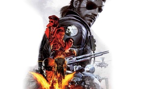 Metal Gear Solid, artwork, Venom Snake, Revolver Ocelot