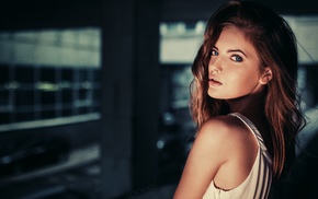 girl, face, portrait